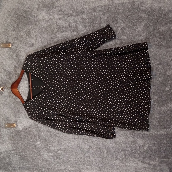 Madewell Star Scatter Black Silk Button Up Party Coctail Mini Dress Medium - Picture 3 of 8